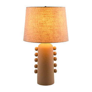   Modern European furniture - Linen Glazed Ceramic Table Lamp - www.oroa.com | Oroa.com