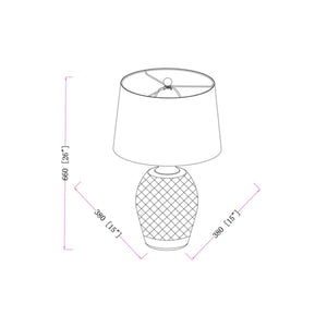   Modern European furniture - Green Cement Accent Table Lamp S - www.oroa.com | Oroa.com