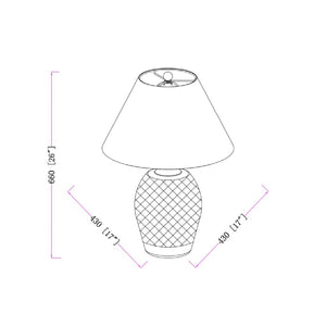   Modern European furniture - Green Cement Accent Table Lamp L - www.oroa.com | Oroa.com