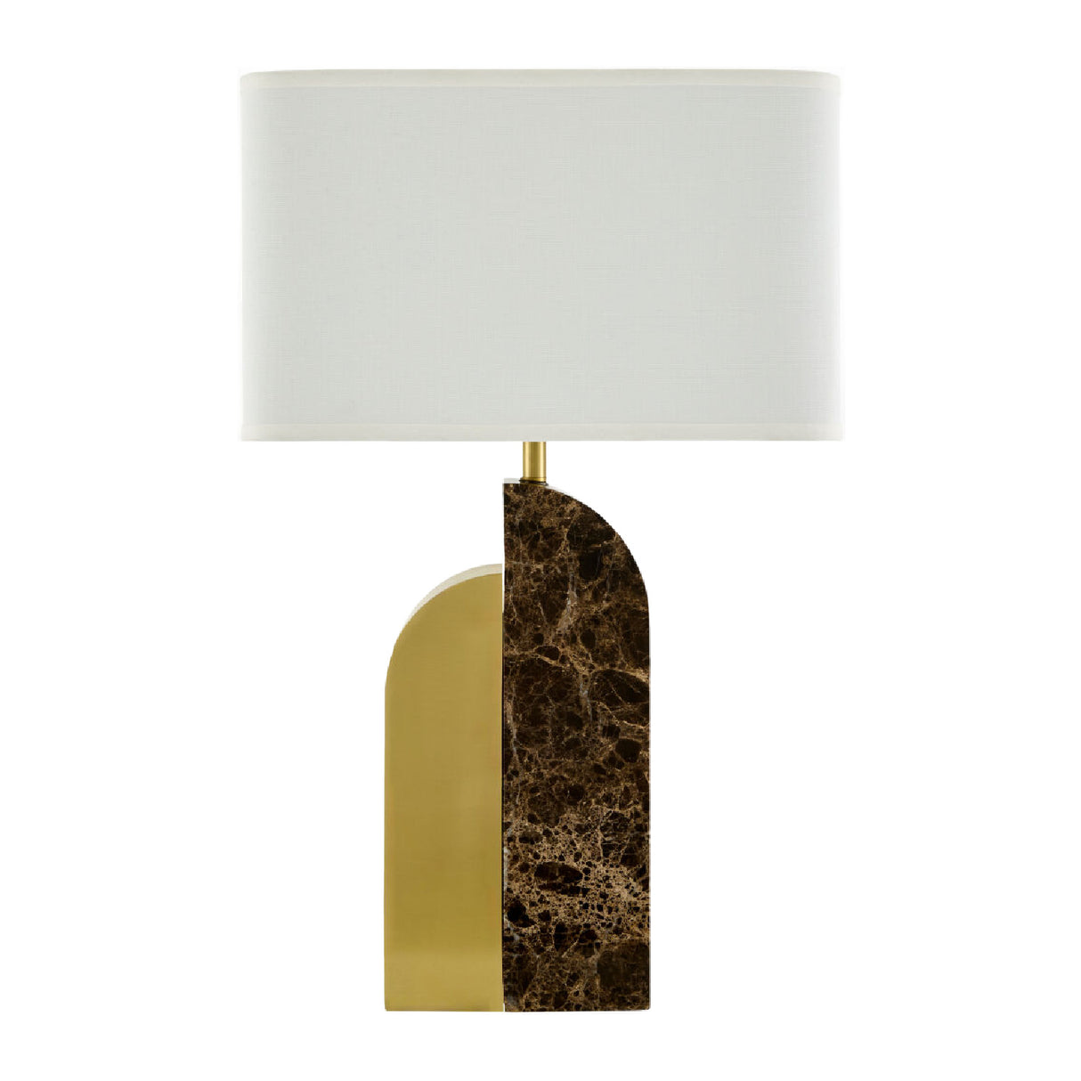   Modern European furniture - Black Marble Accent Table Lamp - www.oroa.com | Oroa.com