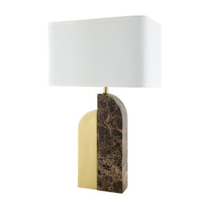   Modern European furniture - Black Marble Accent Table Lamp - www.oroa.com | Oroa.com