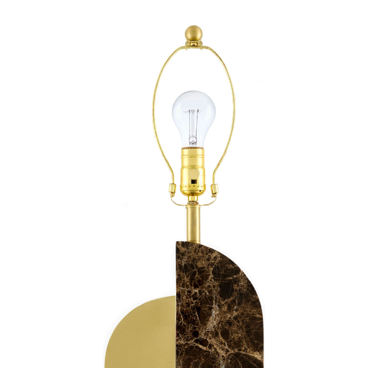   Modern European furniture - Black Marble Accent Table Lamp - www.oroa.com | Oroa.com