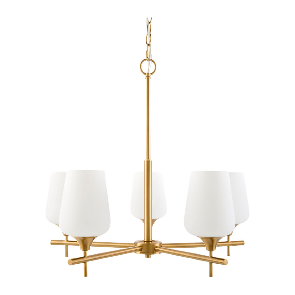   Modern European furniture - 5-Light Glass Chandelier - www.oroa.com | Oroa.com