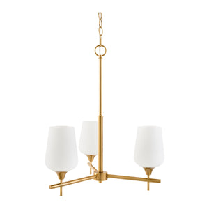   Modern European furniture - Glass 3-Light Chandelier - www.oroa.com | Oroa.com