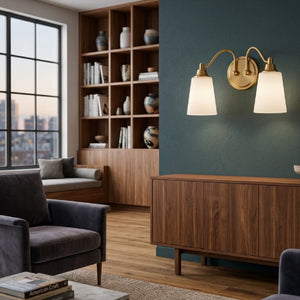   Modern European furniture - Glass Shades 2-Light Wall Lamp - www.oroa.com | Oroa.com