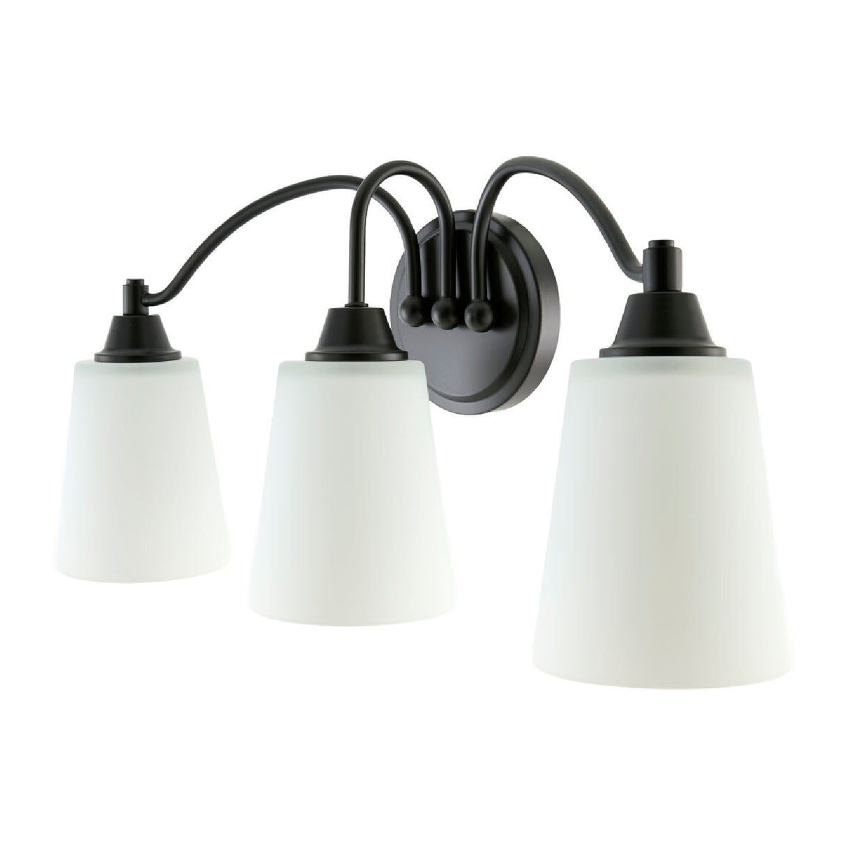   Modern European furniture - Glass Shades 3-Light Wall Lamp - www.oroa.com | Oroa.com