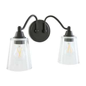   Modern European furniture - Glass Shades 2-Light Wall Lamp - www.oroa.com | Oroa.com