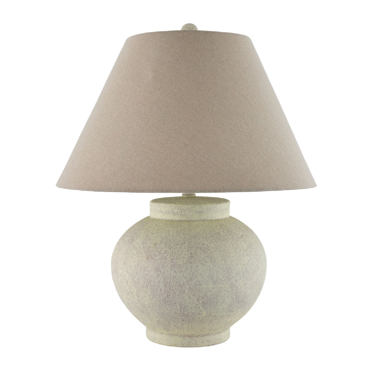   Modern European furniture - Ceramic Beige Linen Table Lamp - www.oroa.com | Oroa.com