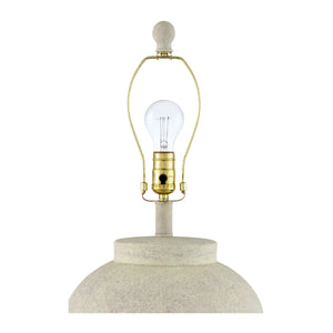   Modern European furniture - Ceramic Beige Linen Table Lamp - www.oroa.com | Oroa.com