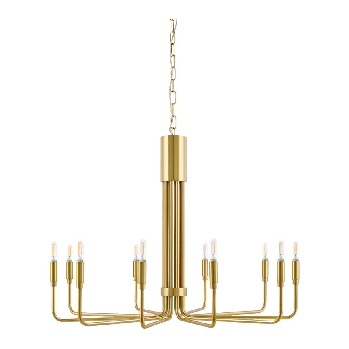   Modern European furniture - Gold 10-Light Pendant Lamp - www.oroa.com | Oroa.com