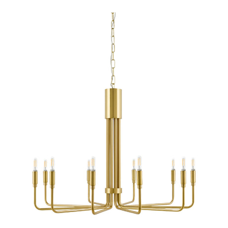   Modern European furniture - Gold 10-Light Pendant Lamp - www.oroa.com | Oroa.com