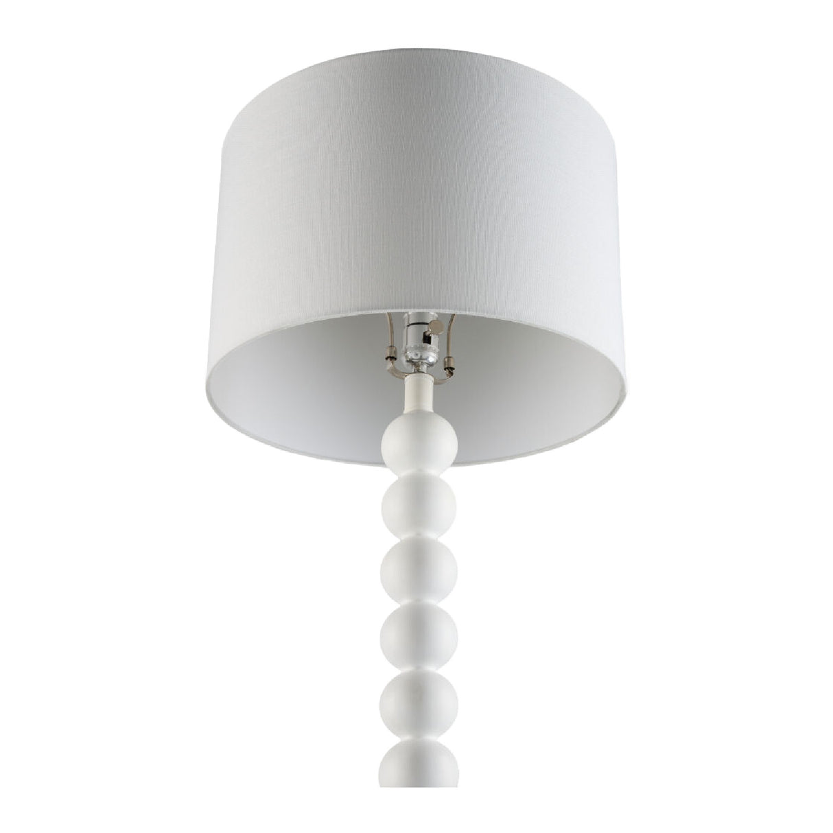   Modern European furniture - Painted White Accent Floor Lamp - www.oroa.com | Oroa.com