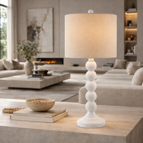   Modern European furniture - Stacked Spheres Accent Table Lamp L - www.oroa.com | Oroa.com
