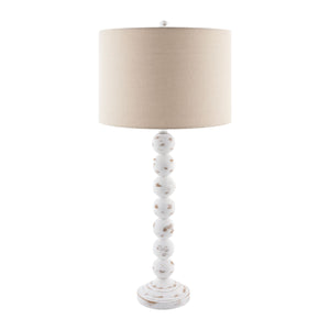   Modern European furniture - Stacked Spheres Accent Table Lamp L - www.oroa.com | Oroa.com
