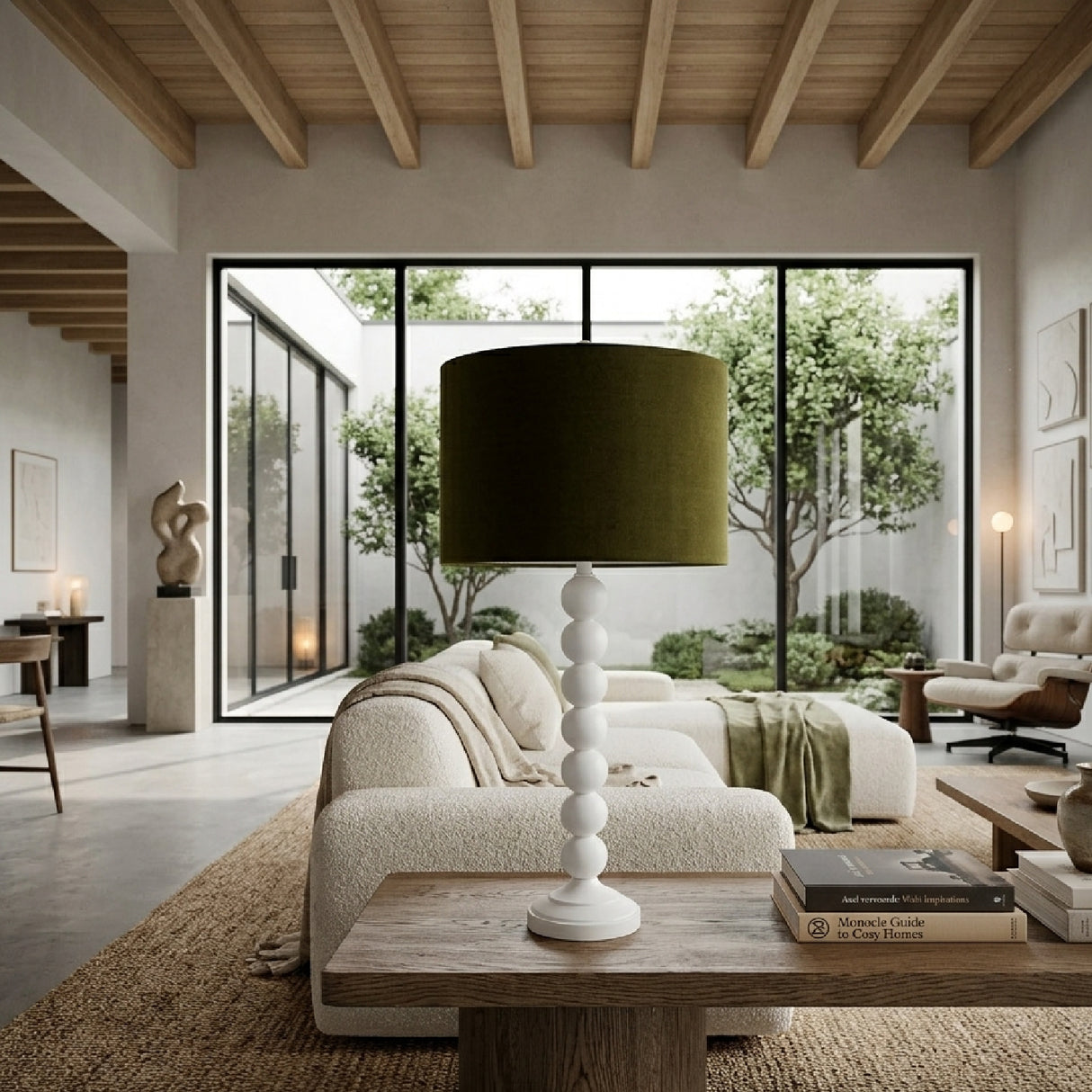   Modern European furniture - Stacked Spheres Accent Table Lamp L - www.oroa.com | Oroa.com
