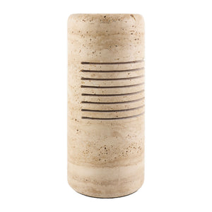   Modern European furniture - Beige Travertine Accent Table Lamp - www.oroa.com | Oroa.com