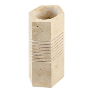   Modern European furniture - Beige Travertine Accent Table Lamp - www.oroa.com | Oroa.com