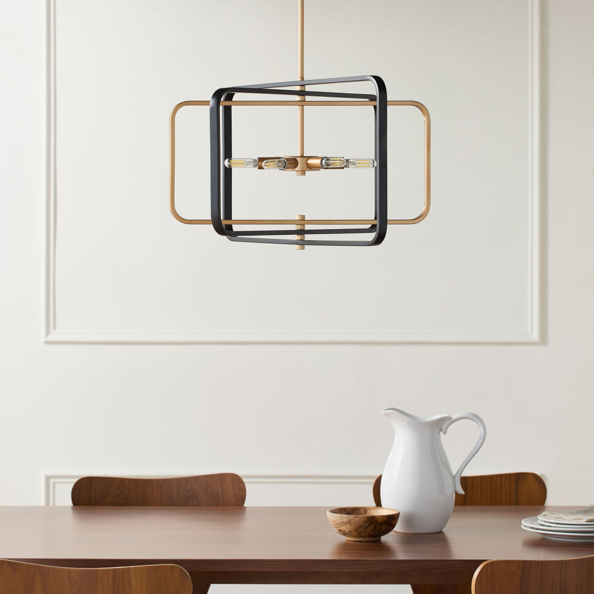   Modern European furniture - Iron Framed Chandelier - www.oroa.com | Oroa.com