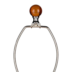   Modern European furniture - Orange Glass Accent Table Lamp - www.oroa.com | Oroa.com