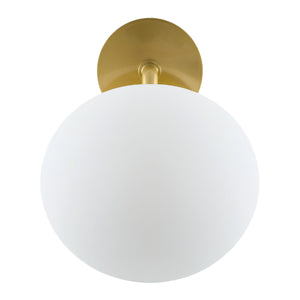   Modern European furniture - White Glass Wall Lamp - www.oroa.com | Oroa.com