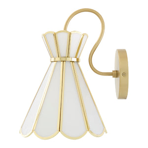   Modern European furniture - Gold Flared Wall Lamp - www.oroa.com | Oroa.com