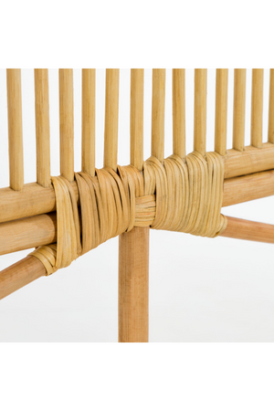   Natural Weaved Rattan Queen Headboard 67" | Oroa.com