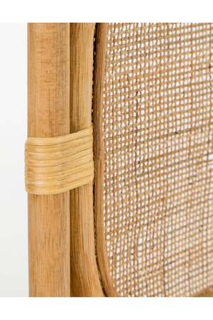   Rattan 3-Panel Queen Headboard 67" | Oroa.com