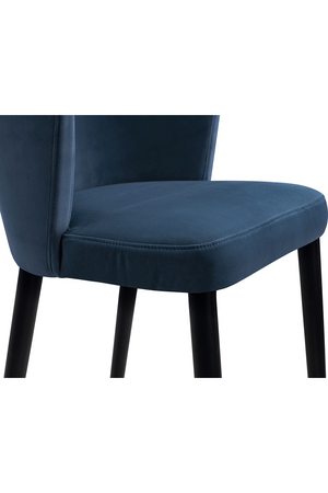  Velvet Curved Barstool | Oroa.com