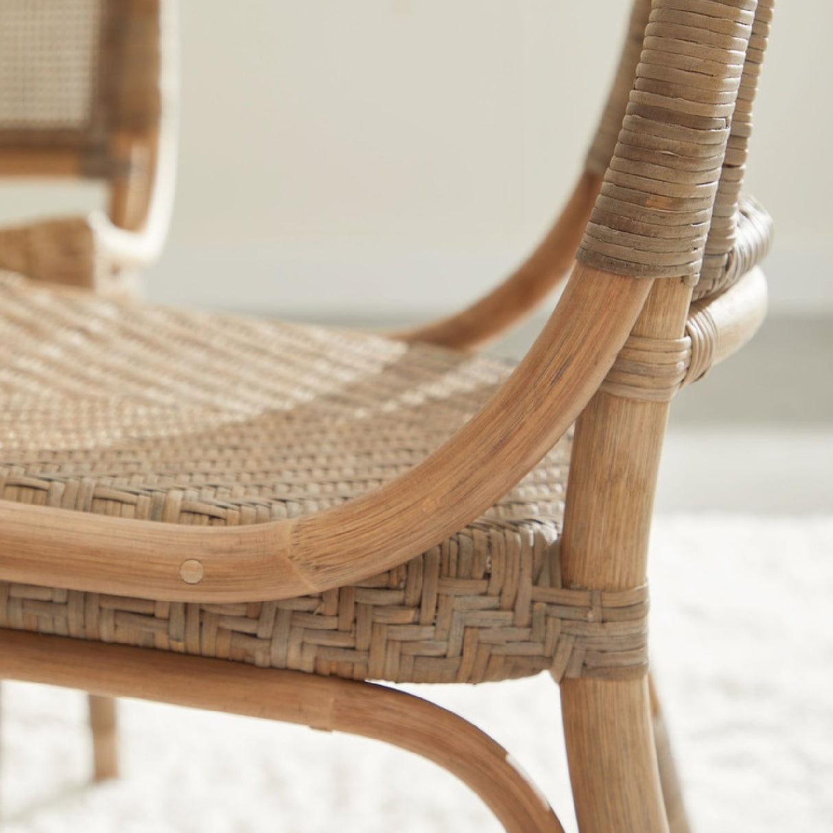   Matte Gray Dining Chairs (2) | Oroa.com