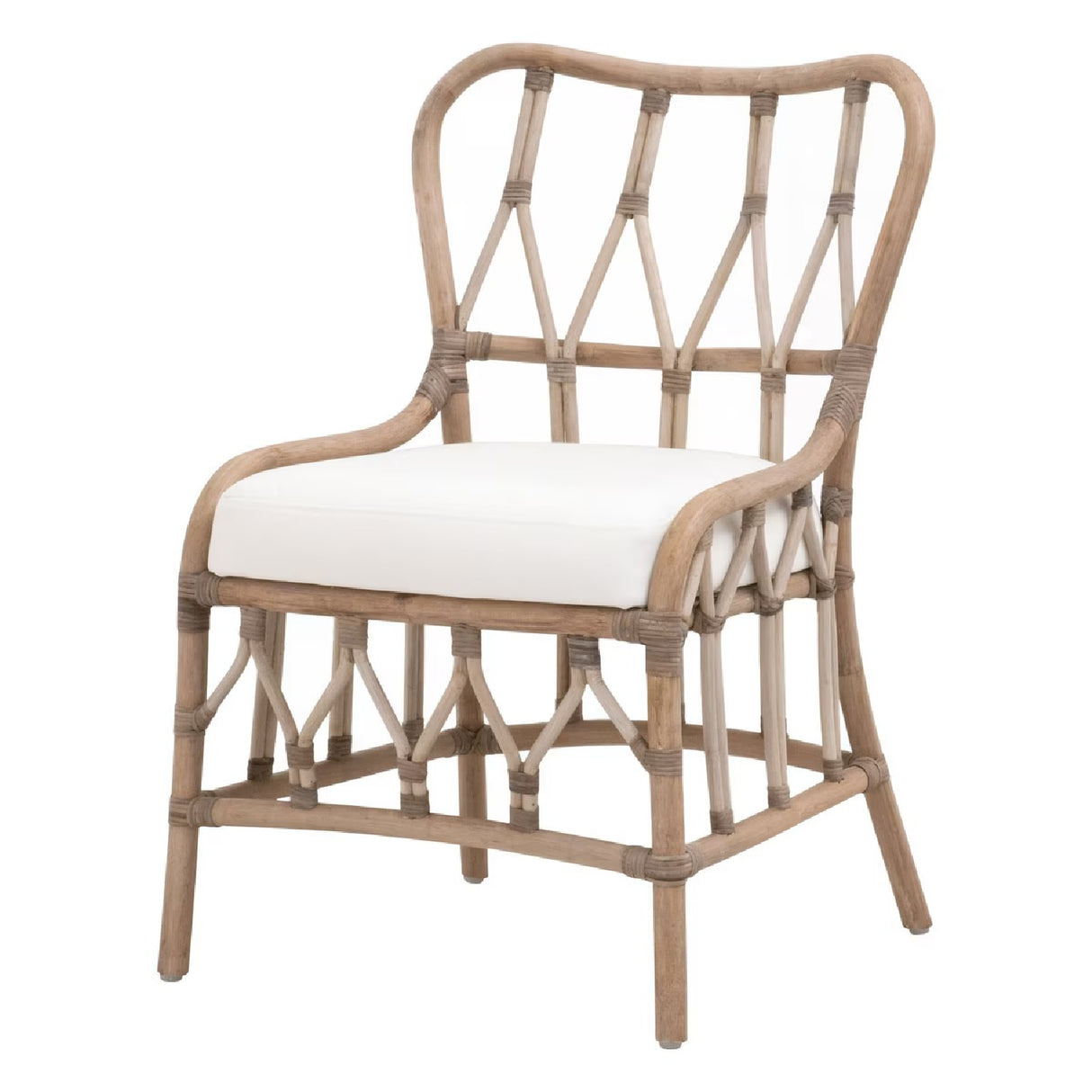   Rattan Dining Chair Set (2) | Oroa.com