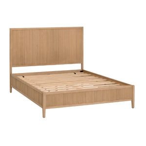   Natural Oak Queen Bed | Oroa.com