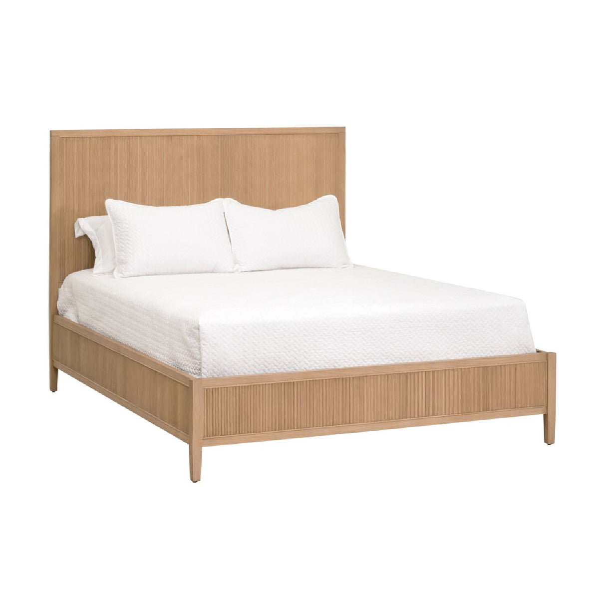   Natural Oak Queen Bed | Oroa.com