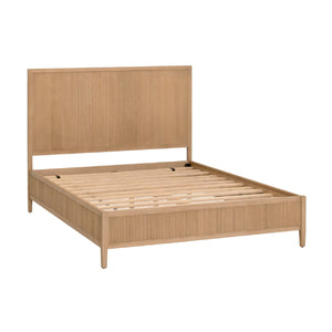   Natural Oak King Bed | Oroa.com