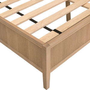   Natural Oak King Bed | Oroa.com