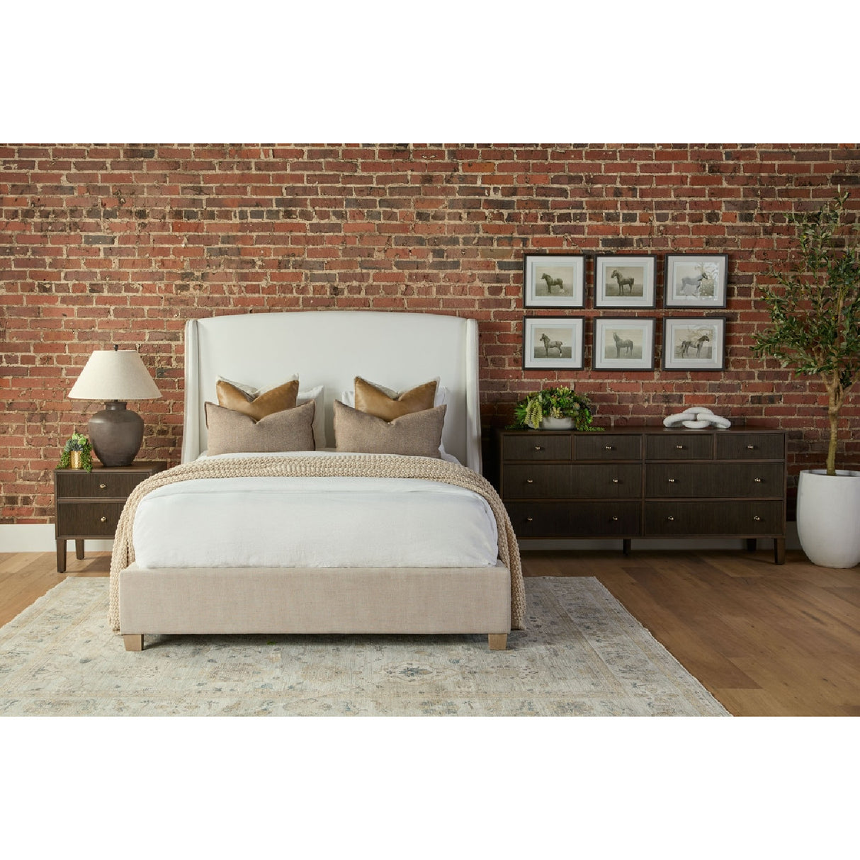   2-Drawer Oak Nightstand S | Oroa.com