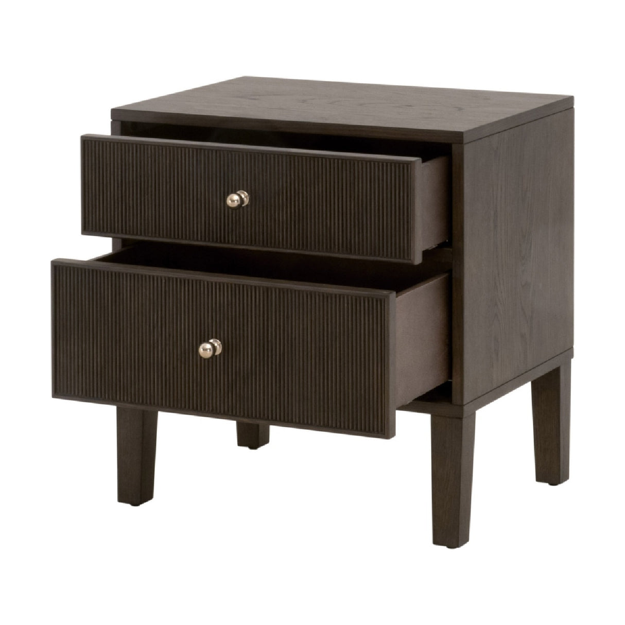  2-Drawer Oak Nightstand S | Oroa.com