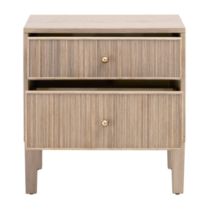   2-Drawer Oak Nightstand S | Oroa.com