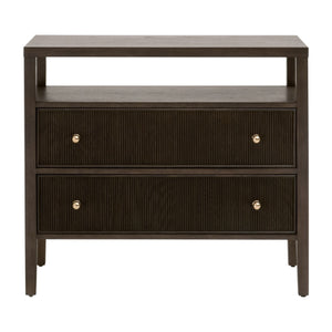   2-Drawer Oak Nightstand L | Oroa.com