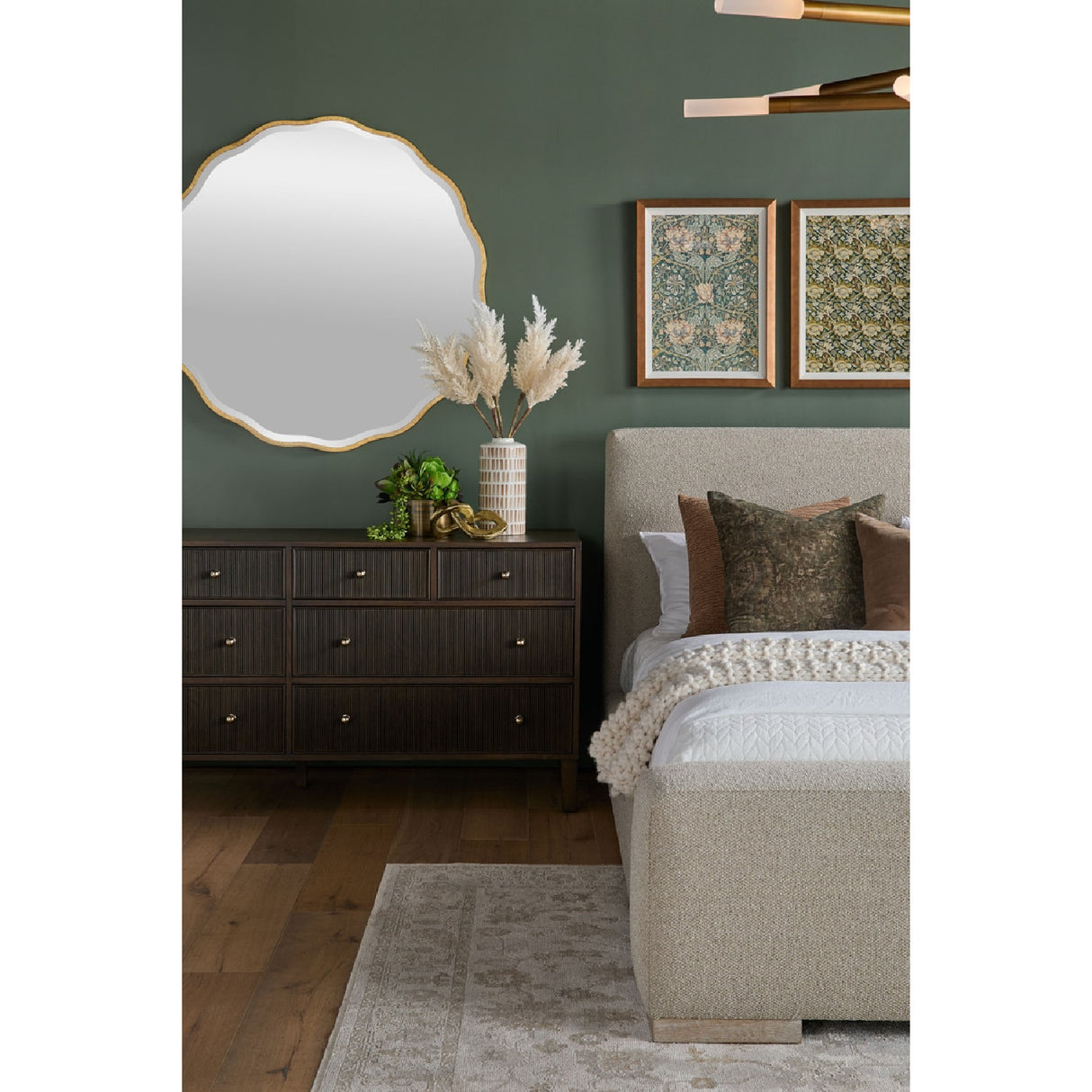   8-Drawer Oak Double Dresser | Oroa.com
