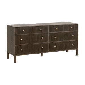   8-Drawer Oak Double Dresser | Oroa.com