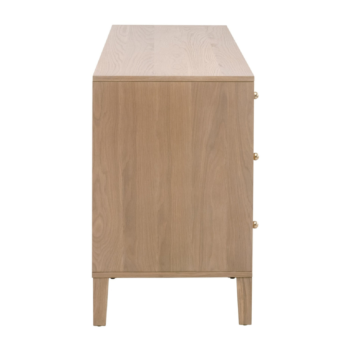   8-Drawer Oak Double Dresser | Oroa.com