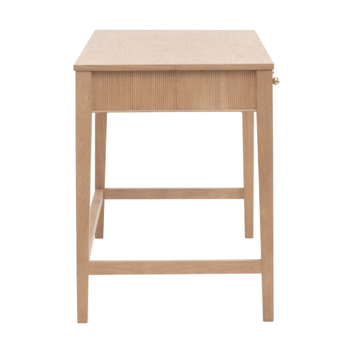   Natural Oak 3-Drawer Desk | Oroa.com