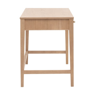   Natural Oak 3-Drawer Desk | Oroa.com