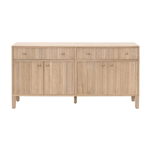   Modern European furniture - Fluted Solid Wood Media Sideboard - www.oroa.com | Oroa.com