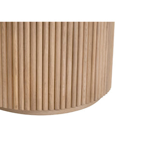   Round Natural Oak Dining Table | Oroa.com