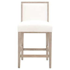   Solid Wood Framed Counter Stools (2) | Oroa.com
