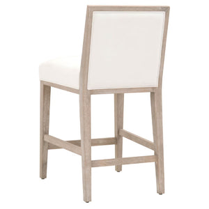   Solid Wood Framed Counter Stools (2) | Oroa.com