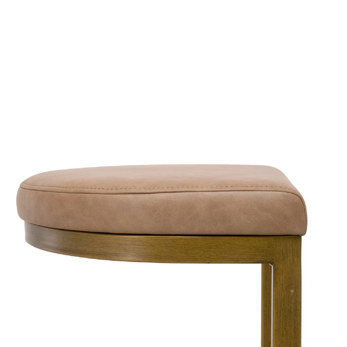   Gold Cantilevered Counter Stool | Oroa.com
