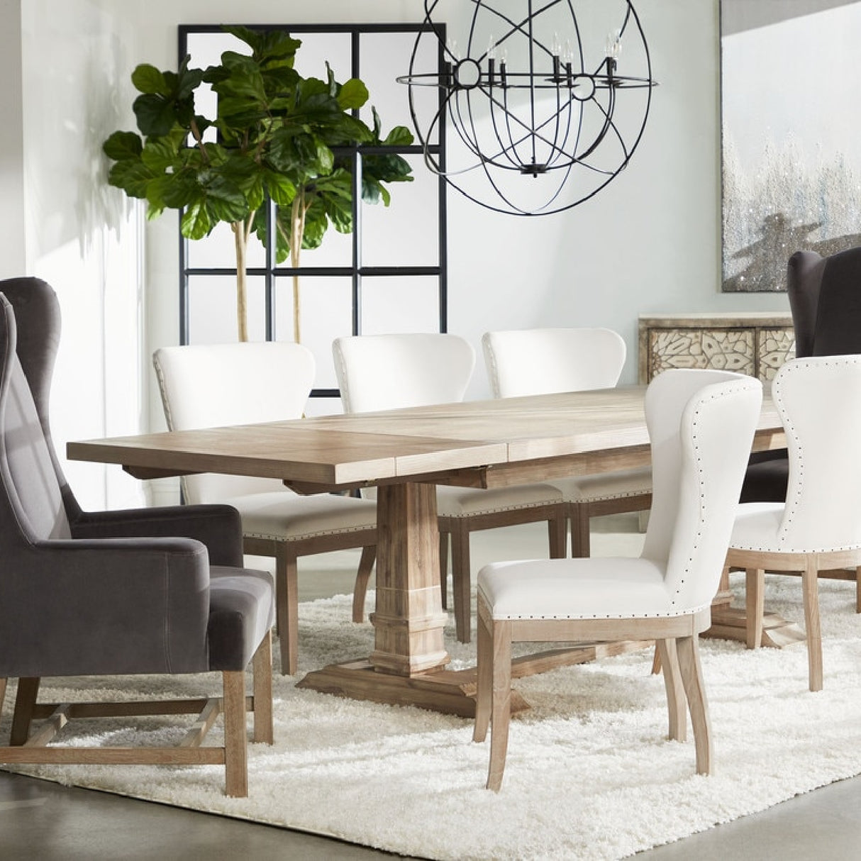   Acacia Extendable Dining Table | Oroa.com