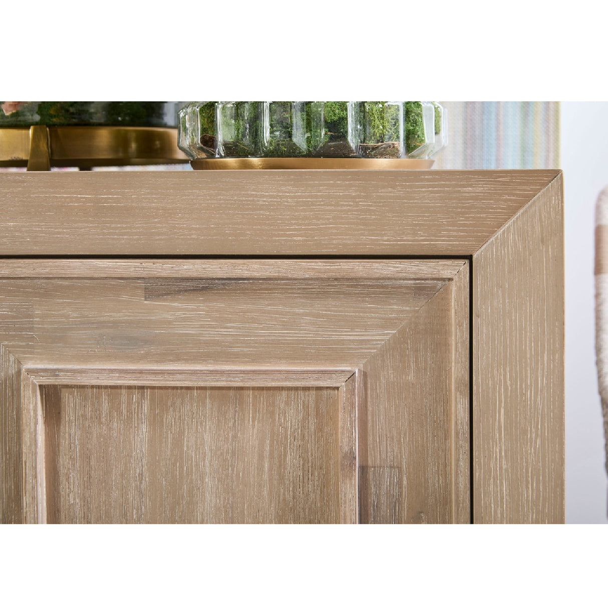   4-Door Acacia Media Sideboard | Oroa.com